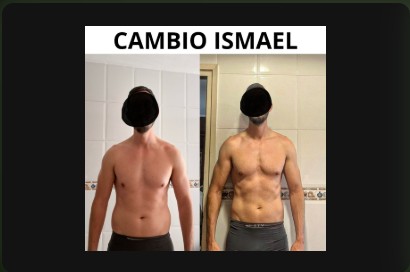 Cambio físico de Ismael: antes y después