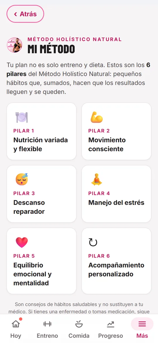 Los 6 pilares